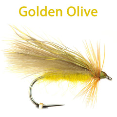 CDC and Elk Caddis Variant, Golden olive