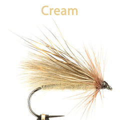 CDC and Elk Caddis Variant, cream