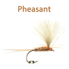 Sparse Hackle Parachutes, pheasant