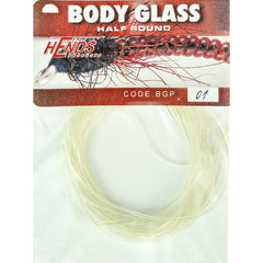 Hends Body Glass Half Round Transparent