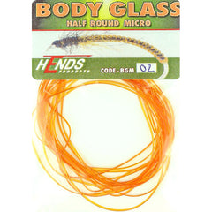 Hends MICRO Body Glass Half Round Orange