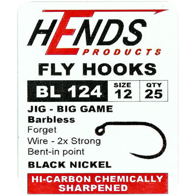 Hends Barbless Jig BL 124 Big Game