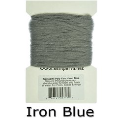 Semperfli Poly Yarn Iron Blue