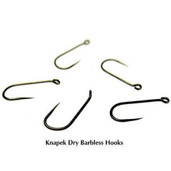 Knapek Barbless Dry fly hooks