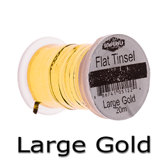 Semperfli Flat tinsel Large Gold