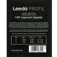 Leeda Profil Selecta 15ft Tapered leaders