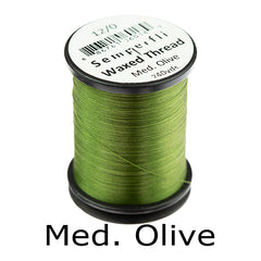Semperfli Waxed Thread 12 0 Med. Olive