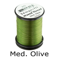 Semperfli Waxed Thread 8 0 Med. Olive