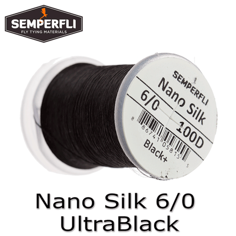 Nano Silk Ultrablack 6/0 tying thread