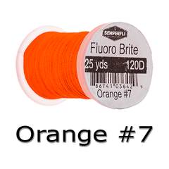 Semperfli Fluoro Brite Orange #7