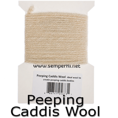 Semperfli Specialist Fly Tying Wools Peeping caddis wool