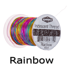 Semperfli Iridescent Thread Rainbow