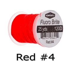 Semperfli Fluoro Brite Red #4