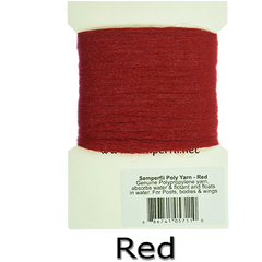 Semperfli Poly Yarn Red