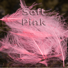 Chevron Hackles CDC  Soft Pink