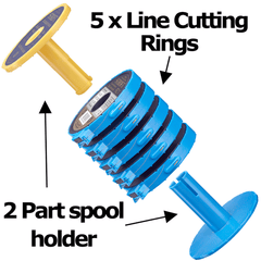 Stroft Leader Spools Complete System blown up diagram