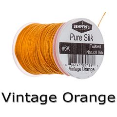 Semperfli Pure Silk Vintage Orange
