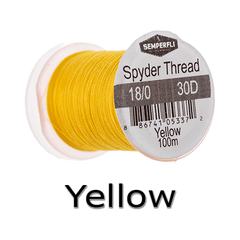 Semperfli Spyder Thread Yellow