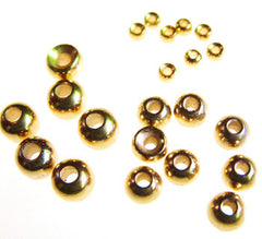 Gold Coated Beads