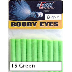 Hends Booby Eyes 5mm green
