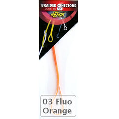 Hends Fluoro Braided Connectors Fluo Orange