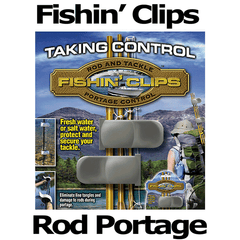 Fishin'Clips Fishing Rod Portage Tool by Grasshopper Products USA