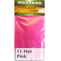 Hends Marabou hot pink