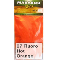 Hends Marabou fluoro hot orange