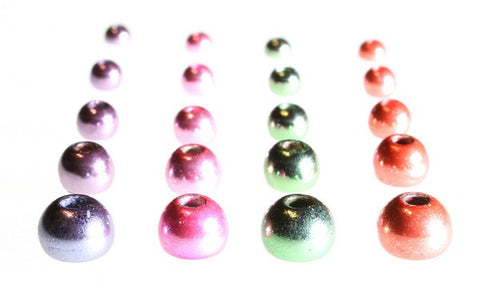Metallic colour tungsten beads