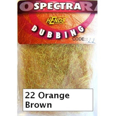 Hends Spectra Dubbing Packets orange brown