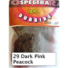 Hends Spectra Dubbing Packets dark pink peacock
