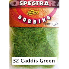 Hends Spectra Dubbing Packets caddis green