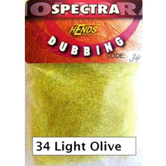 Hends Spectra Dubbing Packets light olive