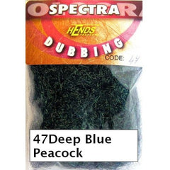 Hends Spectra Dubbing Packets deep blue peacock