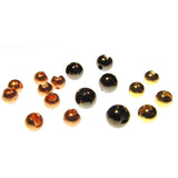 SLOTTED Metal Coated Tungsten Beads