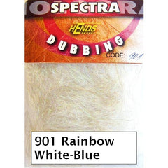 Hends Rainbow Spectra Dubbing Packets white blue