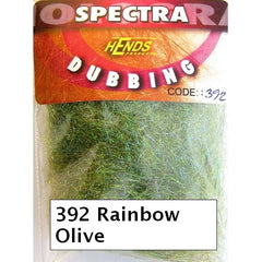 Hends Rainbow Spectra Dubbing Packets olive