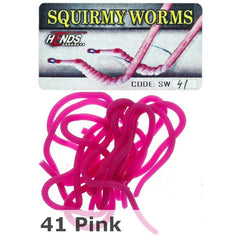 Hends Squirmy Worms #41 Pink