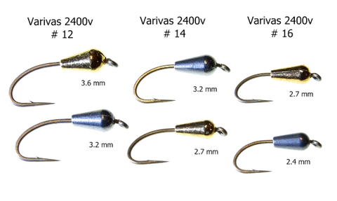 Tungsten teardrop sizing guide